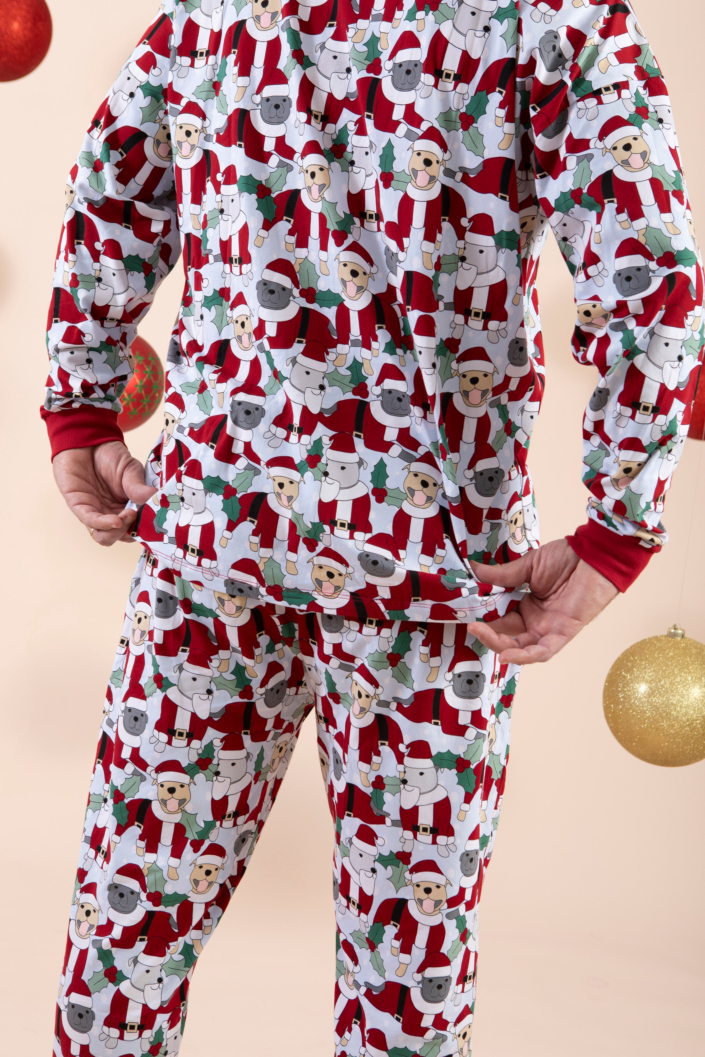 Santa Paws Men's Winter PJ Set