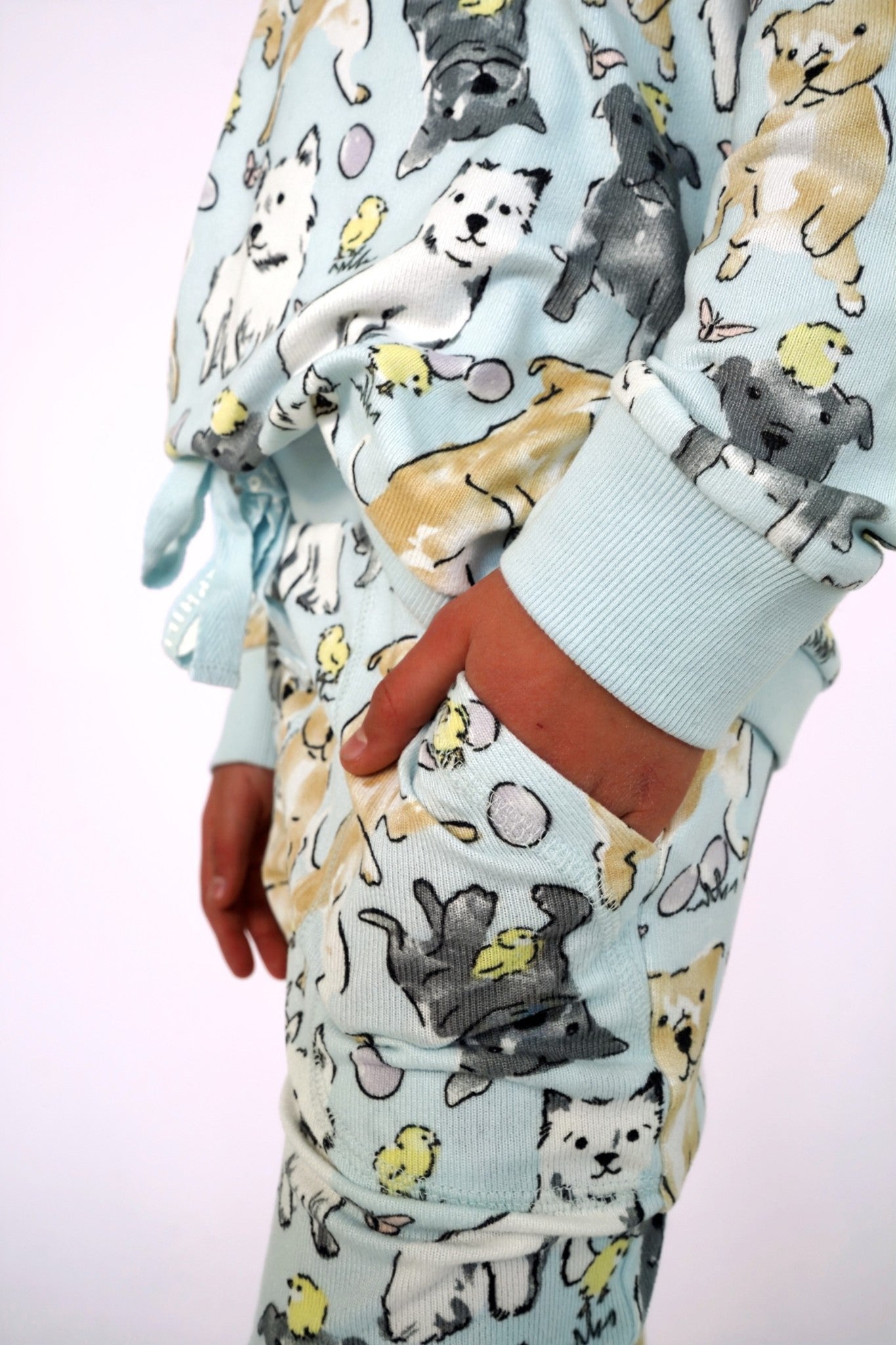 Easter Play Date Kid's Long Pyjamas