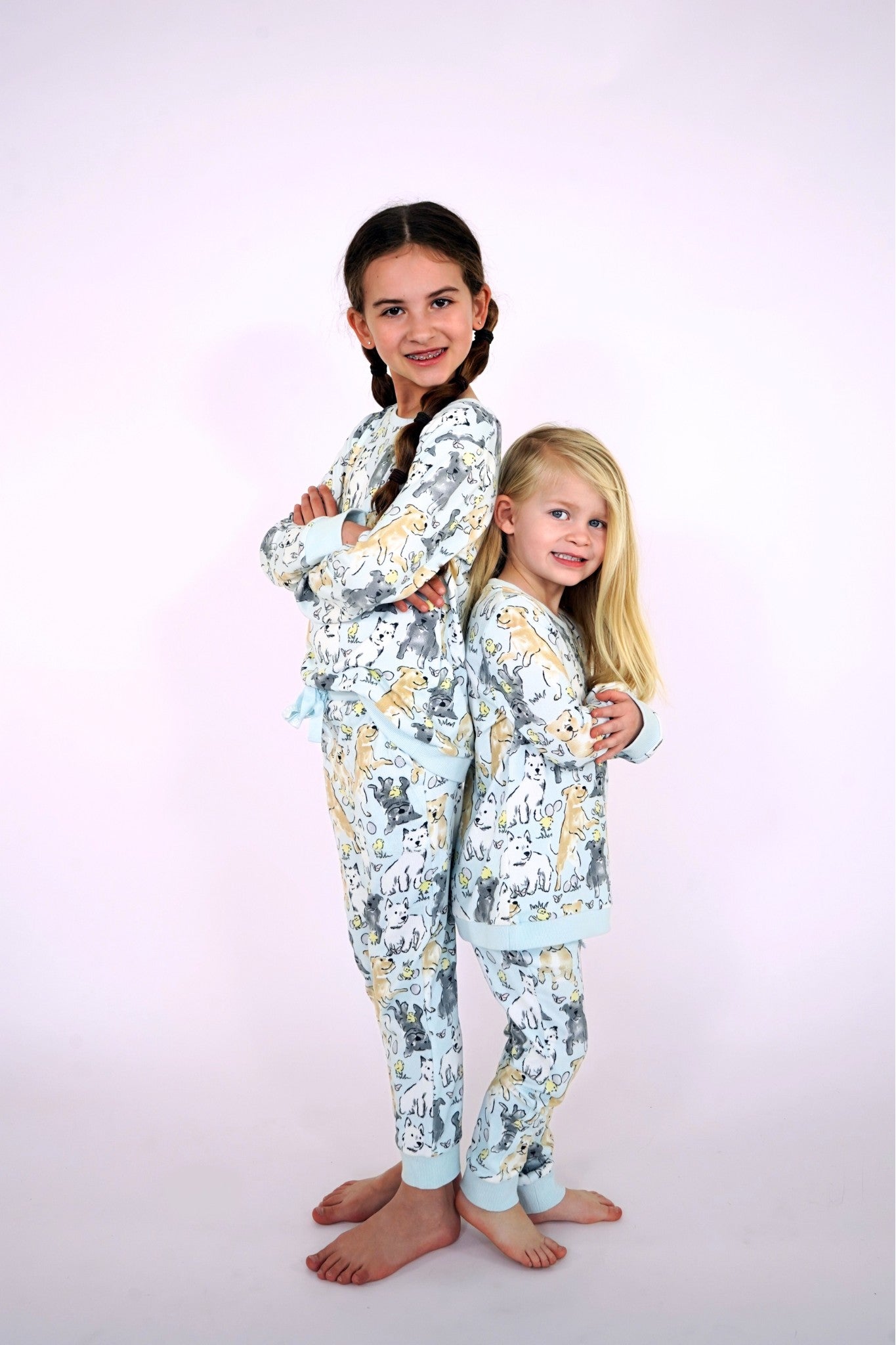 Easter Play Date Kid's Long Pyjamas