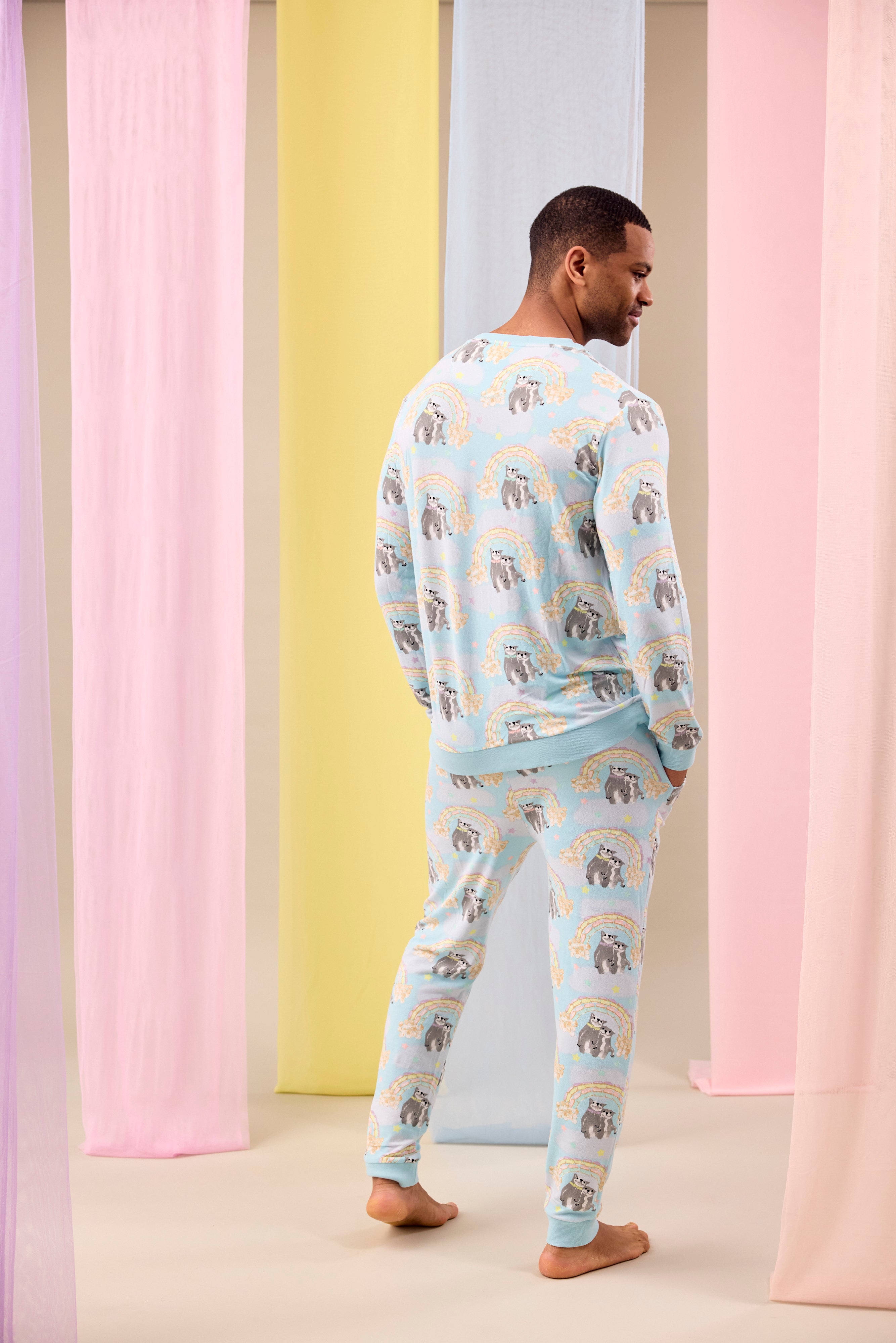 Sweet Rainbow Dreams Men's Pyjamas