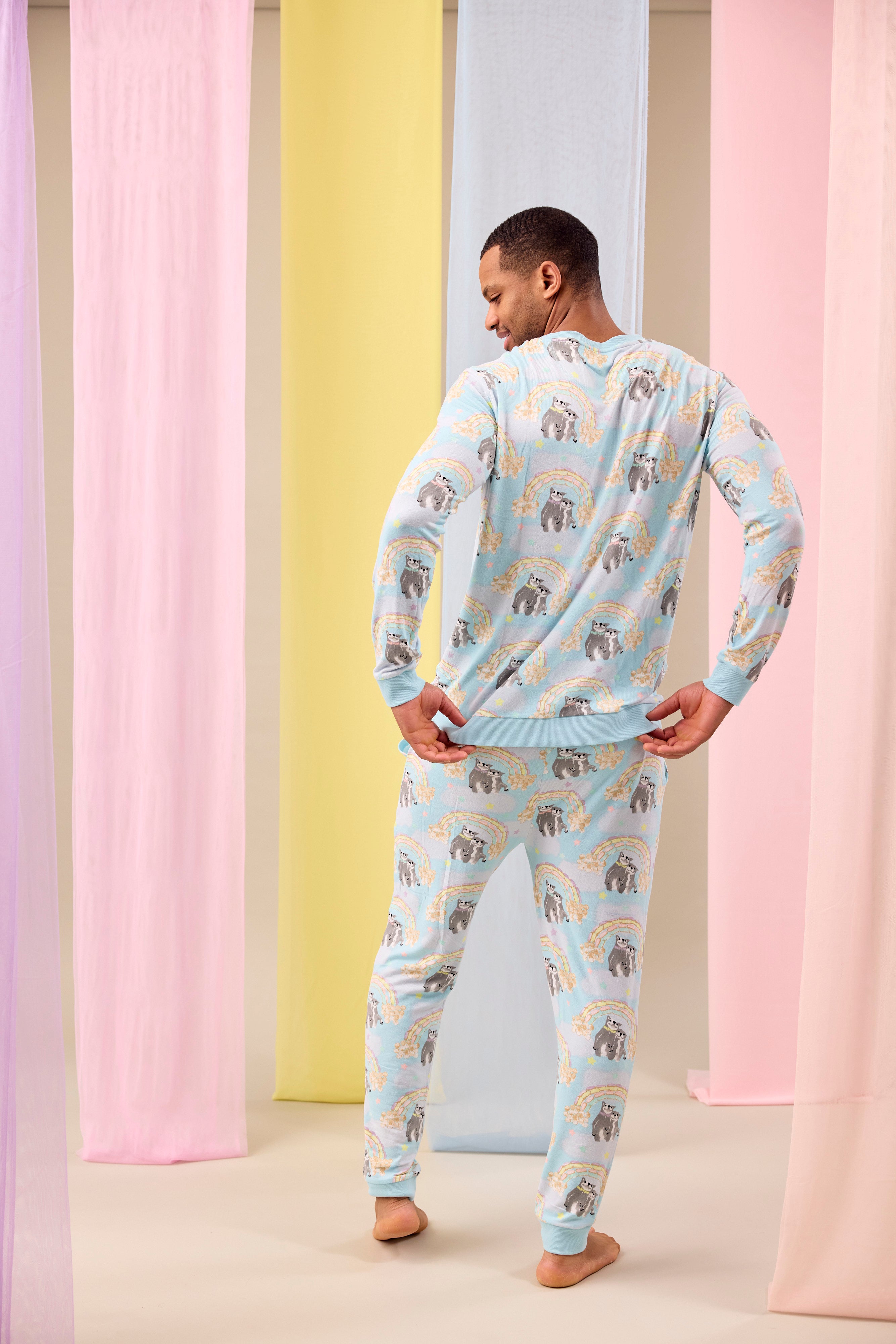 Sweet Rainbow Dreams Men's Pyjamas