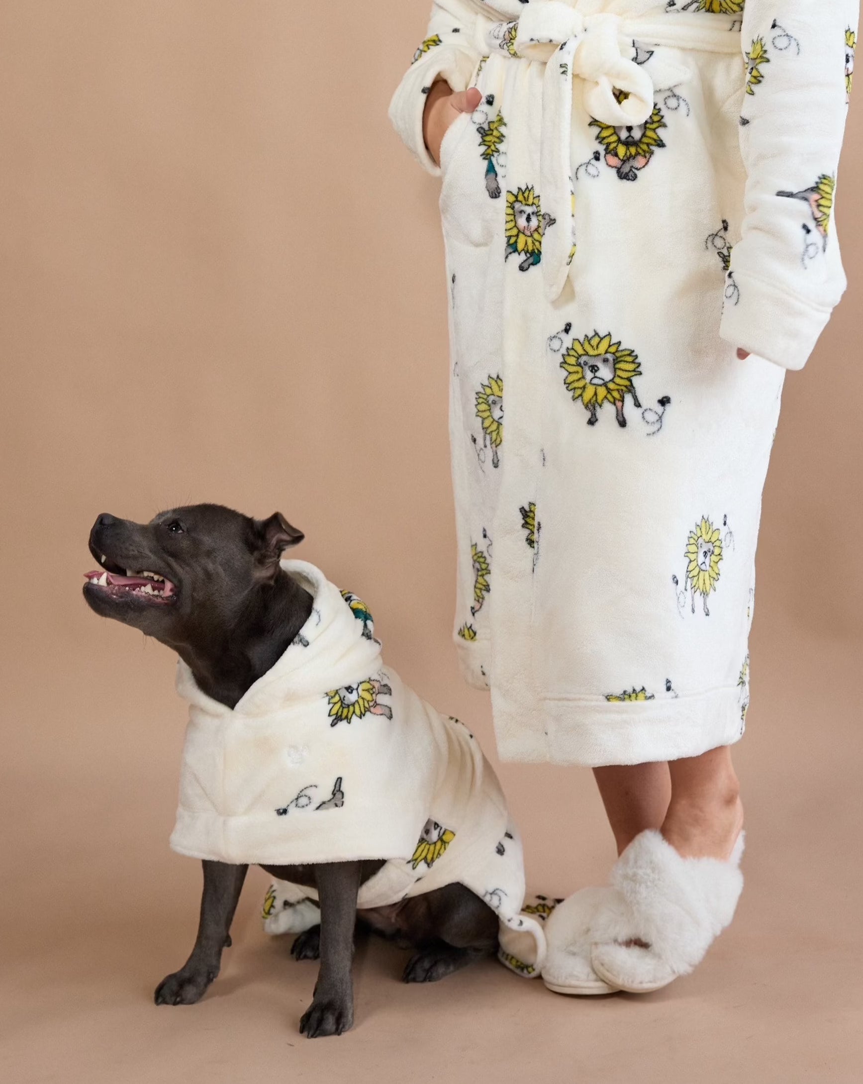 Penelope's Garden Snuggle Buddy Dog Robe