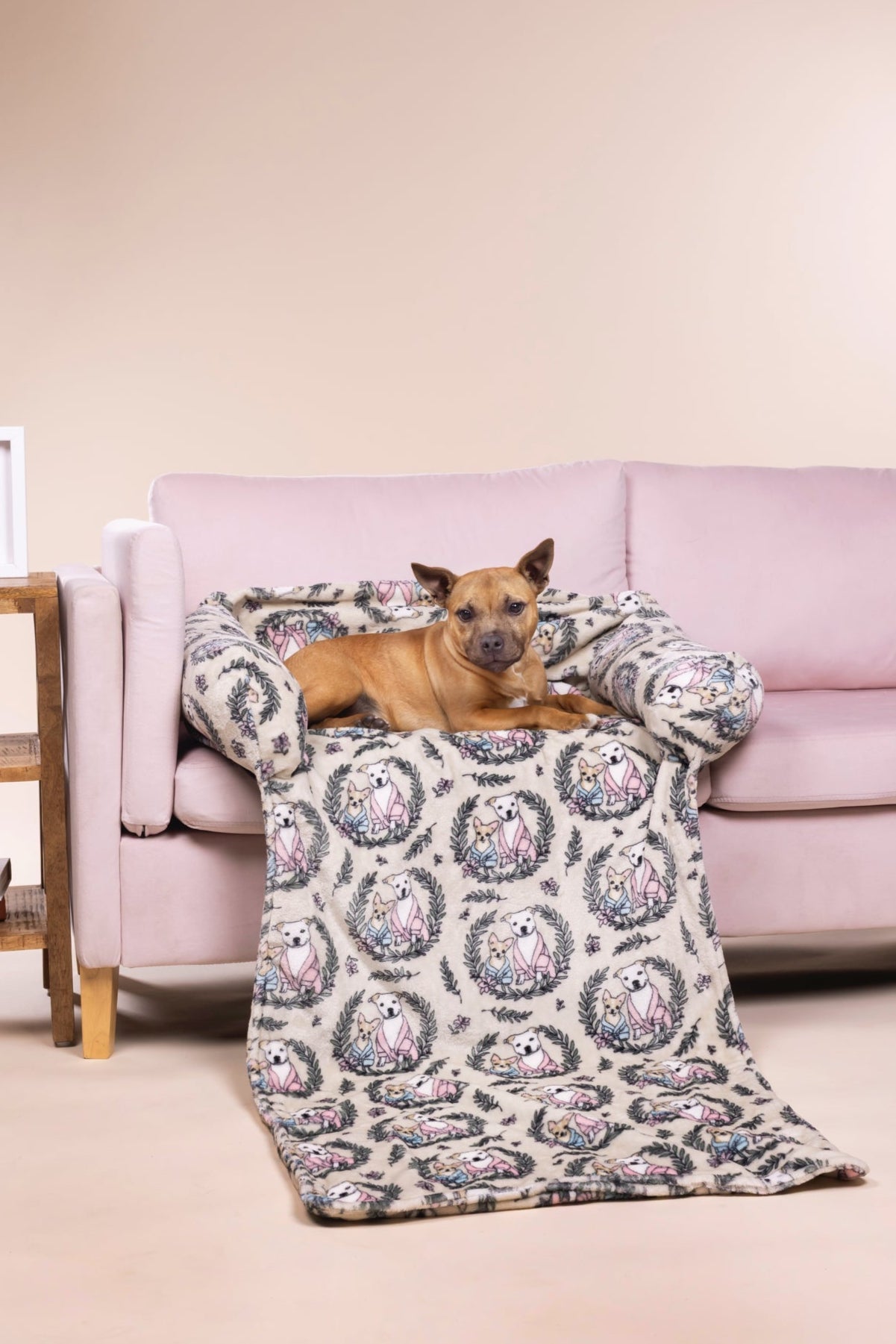 Pawfect Pals Dog Lounger Blanket Bed